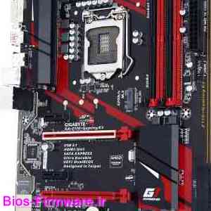 دانلود فایل آپدیت بایوس ، فریمور مادربرد گیگابایت Gigabyte GA-Z170-Gaming K3 rev.1.0 Bios firmware